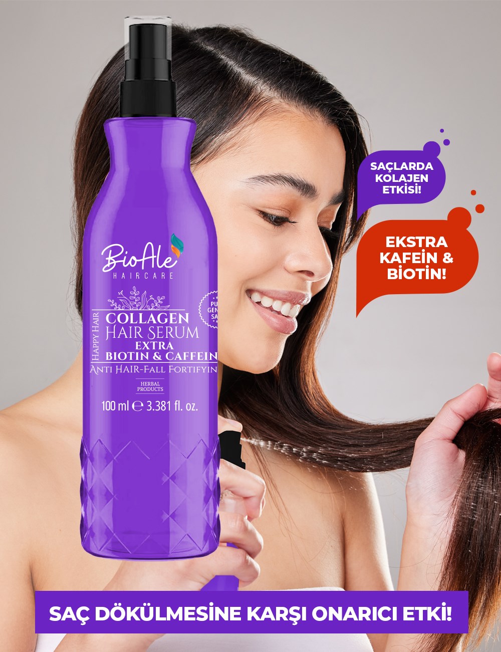 Bioale Saç Dökülmesine Karşı Serum