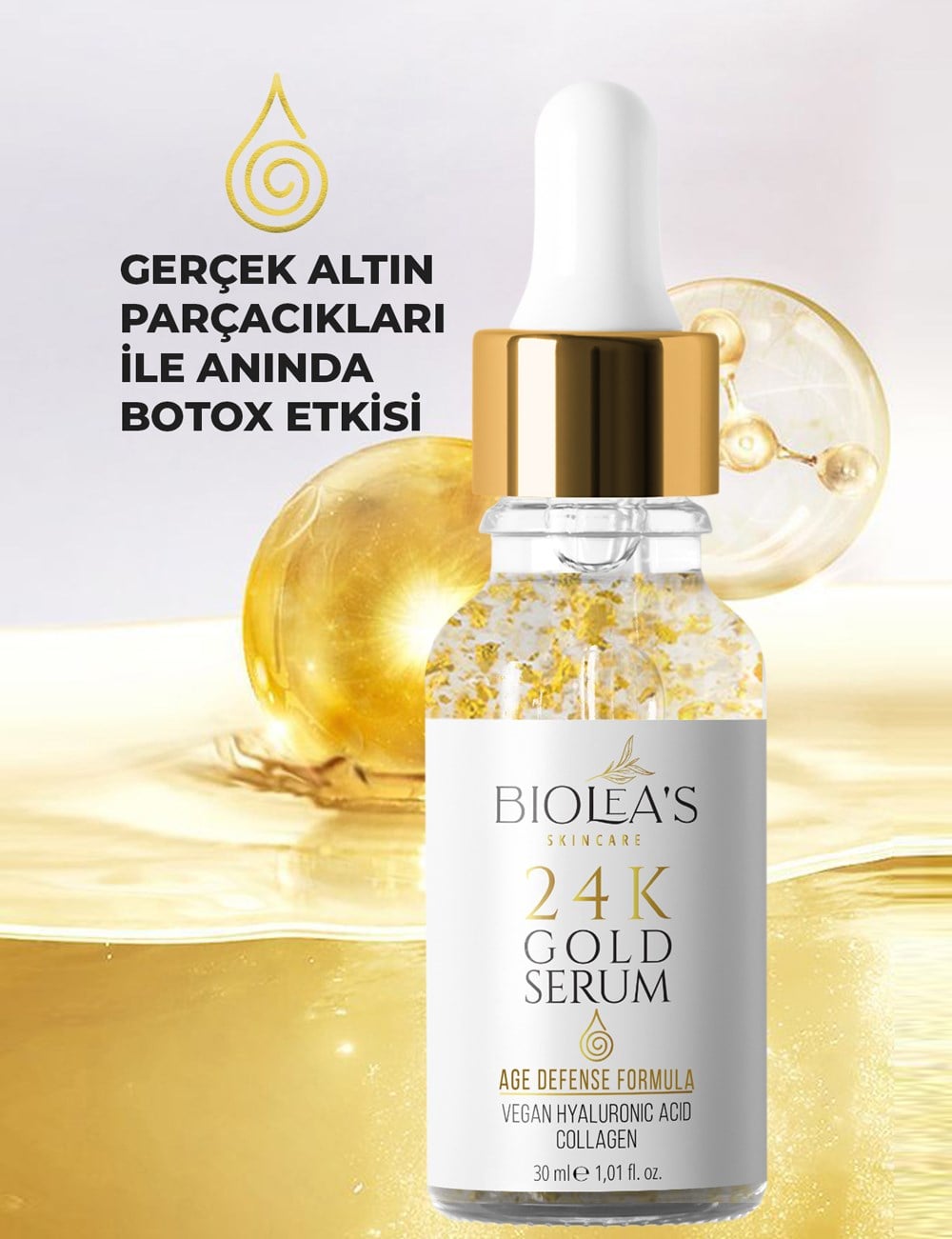 Biolea's 24k gold serum