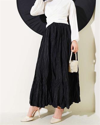 2438 Kraş Etek - Siyah