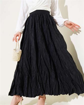 2438 Kraş Etek - Siyah