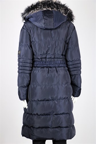 3715 Sıkı Dolum Kemerli Mont