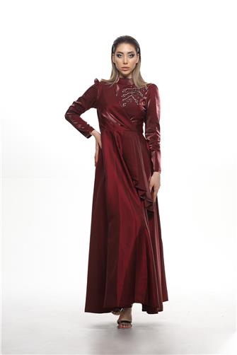 431 Göğüsü Taş Dtylı Janjan Abiye