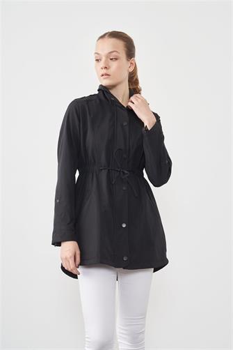 5669 Belden Lastikli Trençkot