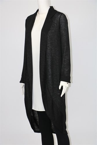 BC6748 Simli Hırka - Siyah