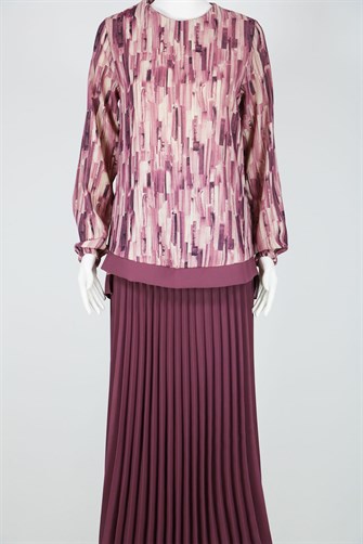 Eteği Pileli 2li Takım