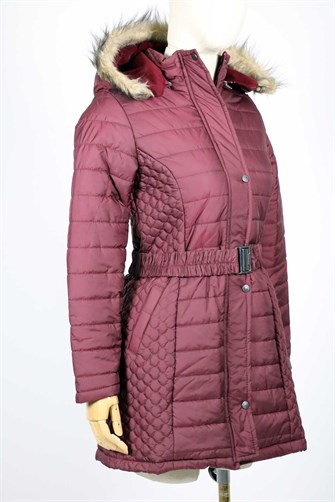 Kopüşonlu Kaputane Mont Beli Kemereli