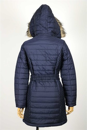 Kopüşonlu Kaputane Mont Beli Kemereli