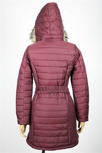 Kopüşonlu Kaputane Mont Beli Kemereli