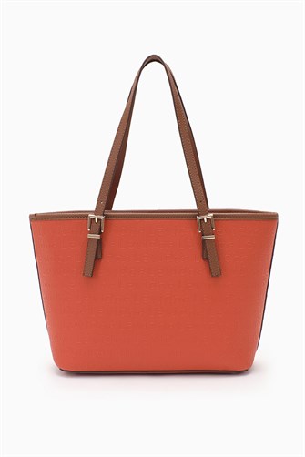 Levidor Monogram Baskılı Tote  Çanta - 0045C910