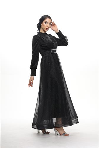 Önü Taş Detaylı Mevlana Abiye