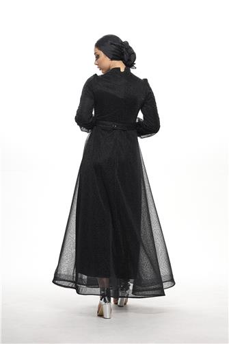 Önü Taş Detaylı Mevlana Abiye