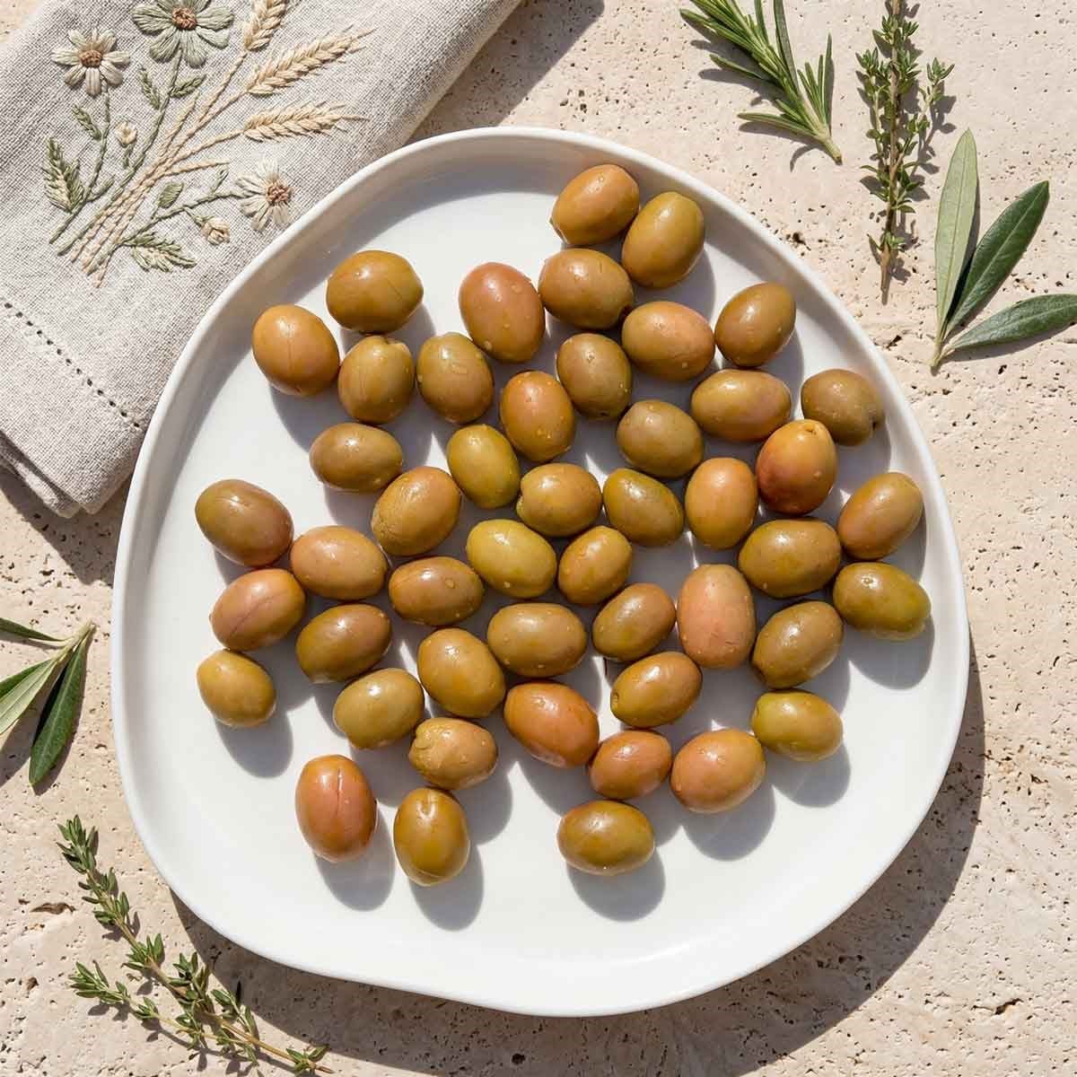 Ayolis Premium Gurme Çizik Yeşil Zeytin M 950 g
