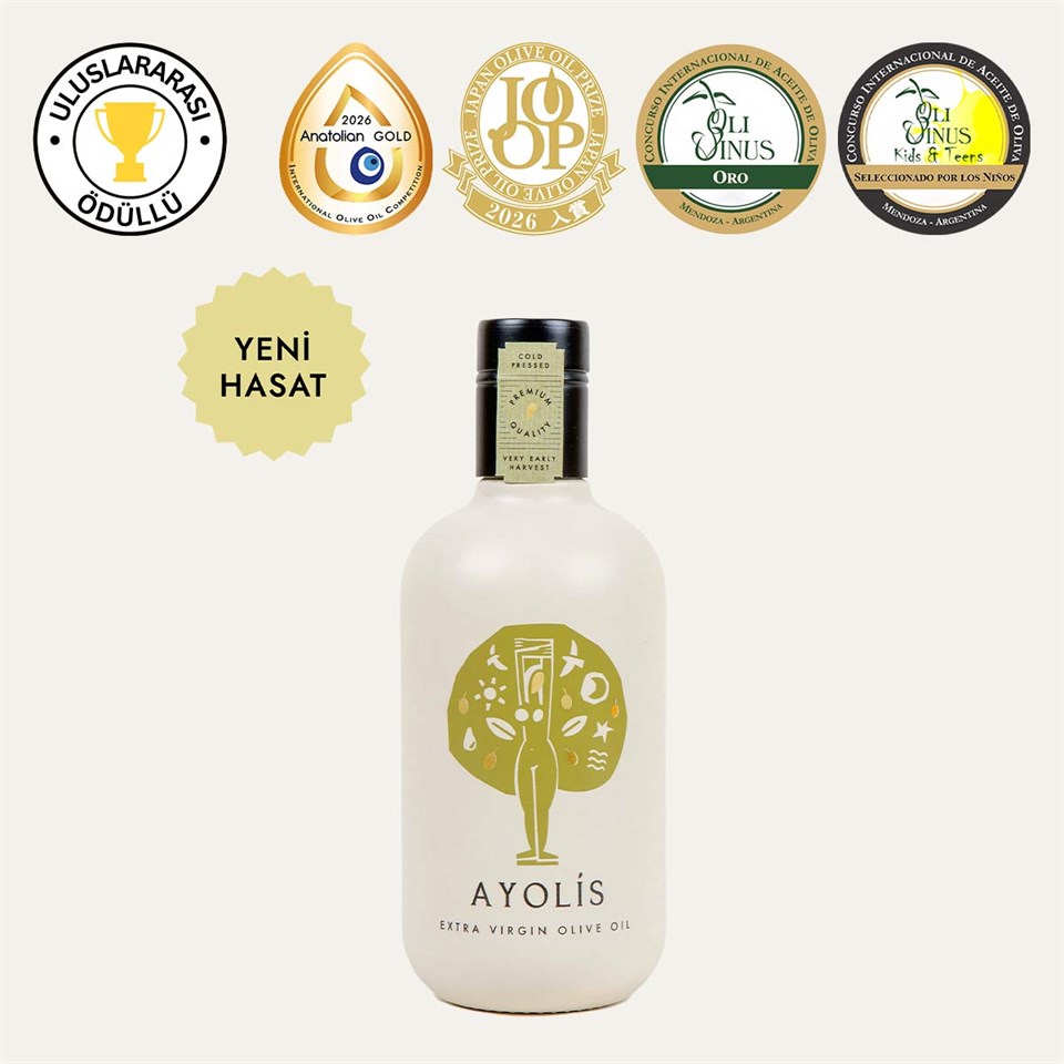 Ayolis Bebek Çocuk 500 ml ödüllü erken hasat soğuk sıkım zeytinyağı