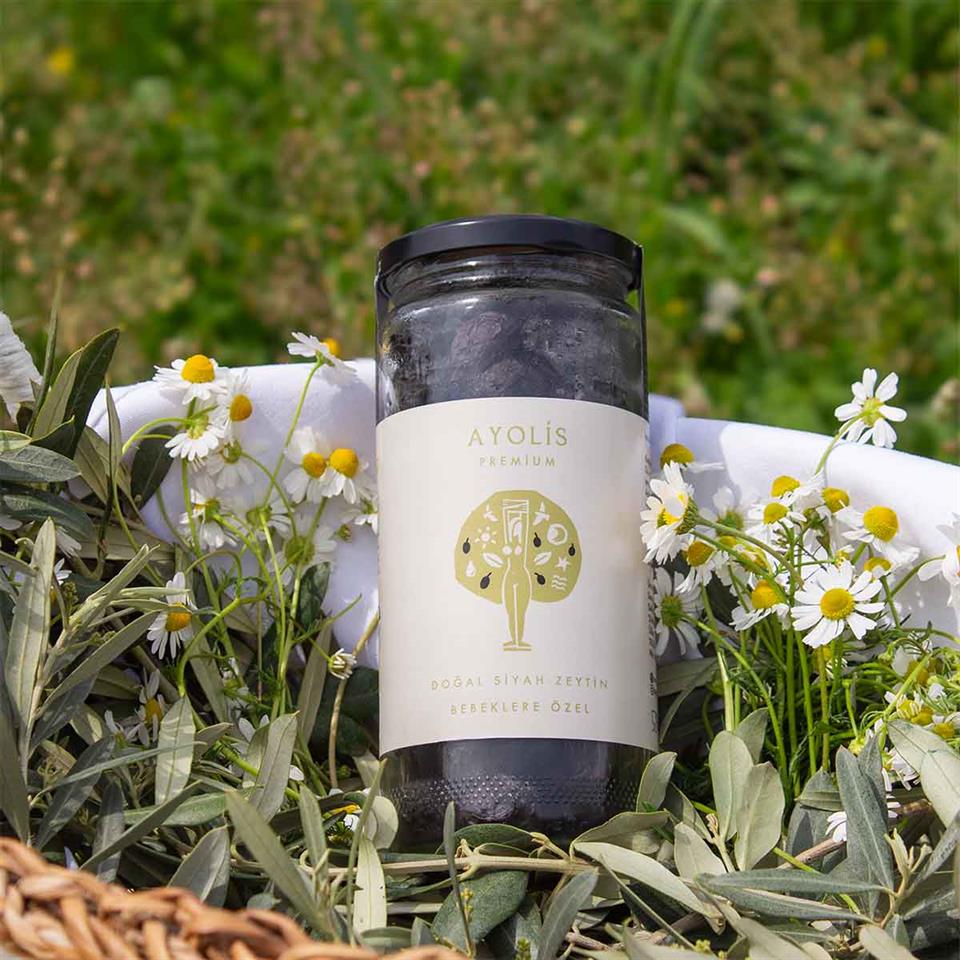 Ayolis Premium Bebek Zeytini 275 g (Organik Zeytinyağlı)