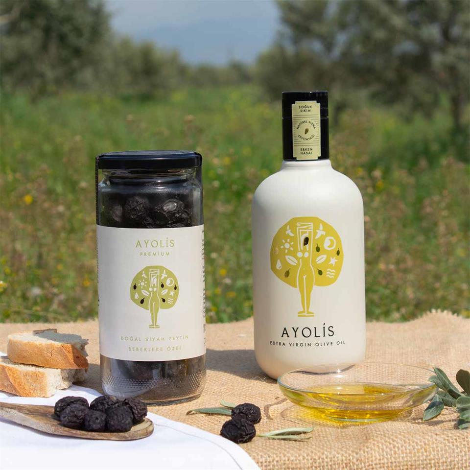 Ayolis Premium Bebek Zeytini 275 g (Organik Zeytinyağlı)