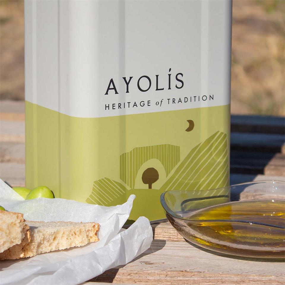 Ayolis Premium Chef Ödüllü Soğuk Sıkım Natürel Sızma Zeytinyağı 5 Lt