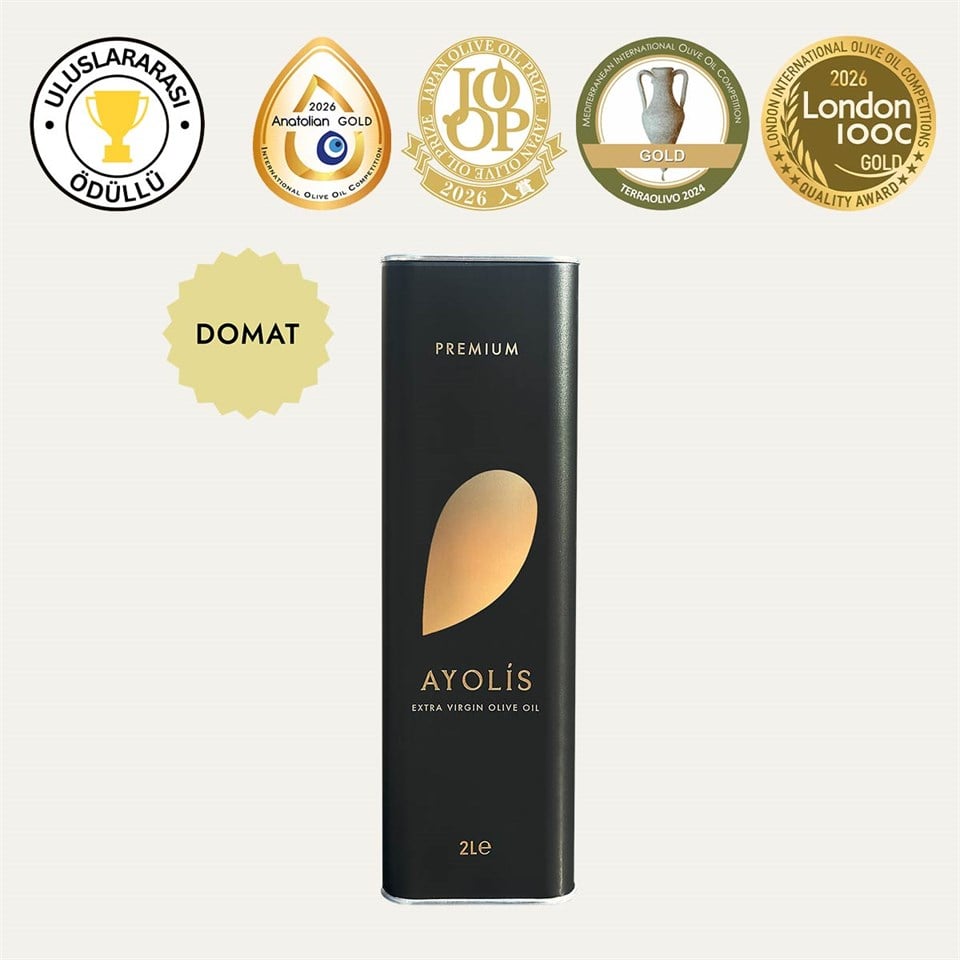 Ayolis Premium Gurme Domat natürel sızma zeytinyağı 2 lt