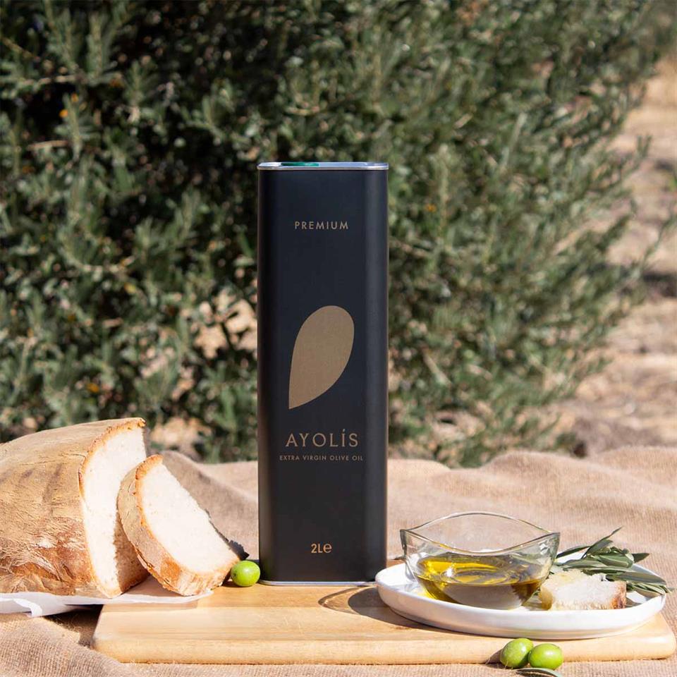 Ayolis Premium Gurme Memecik Ödüllü Yüksek Polifenollü Erken Hasat Soğuk Sıkım Natürel Sızma Zeytinyağı 2 Lt