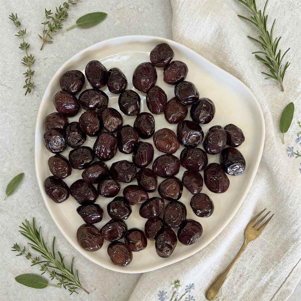 Ayolis Premium Gurme Yağlı Salamura Siyah Zeytin L 10 Kg (Zeytinyağlı)
