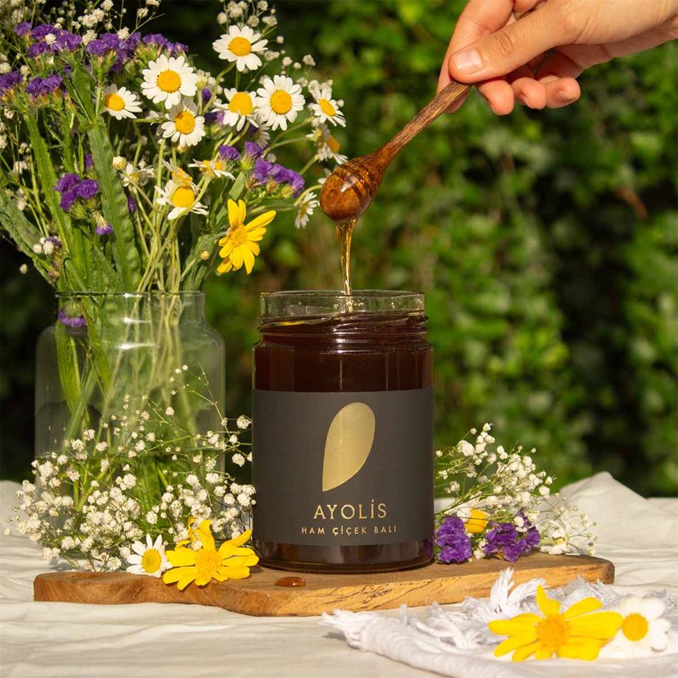 Ayolis Premium Ham Çiçek Balı 650 g