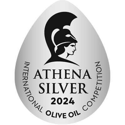 Athena IOOC 2024 Ayolis Premium Gurme Ayvalık silver medal zeytinyağı ödülü