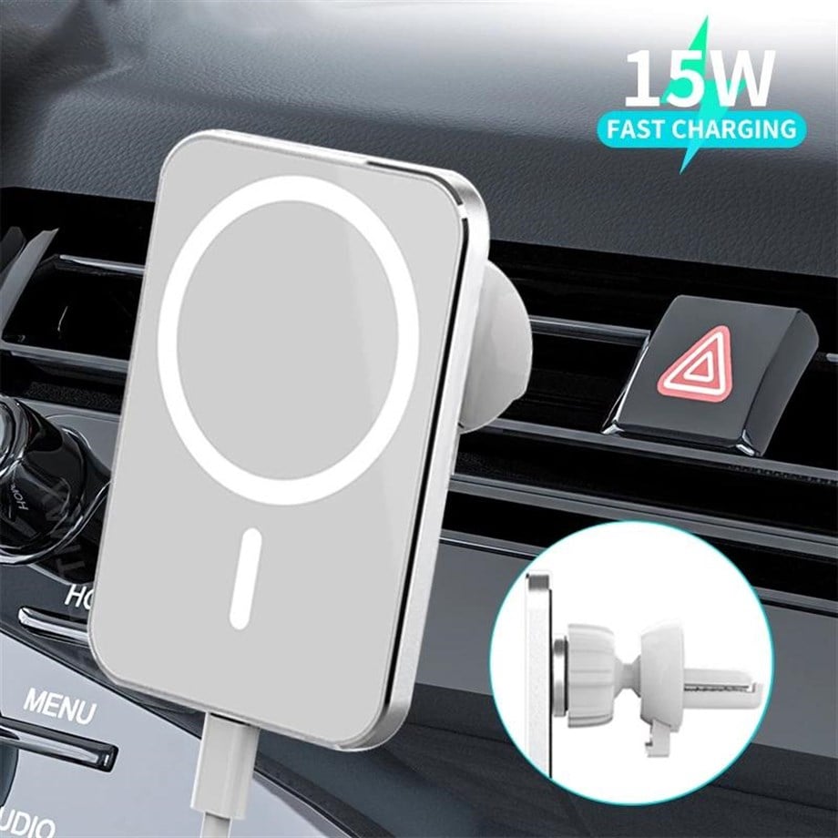 15W Magnetic Wireless Araç Şarzı