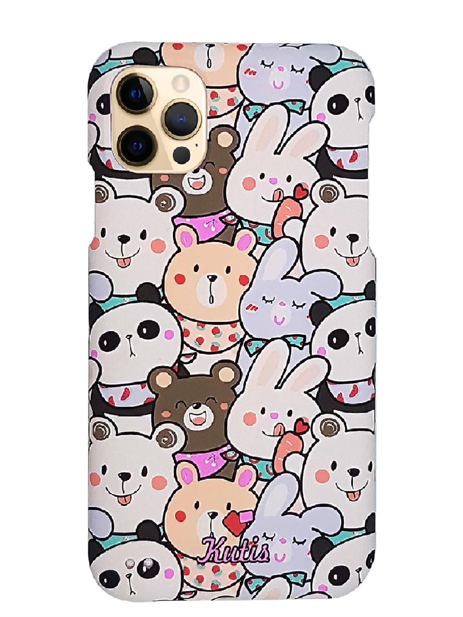 360 Korumalı Desenli İphone 12 Pro Max Uyumlu Kılıf