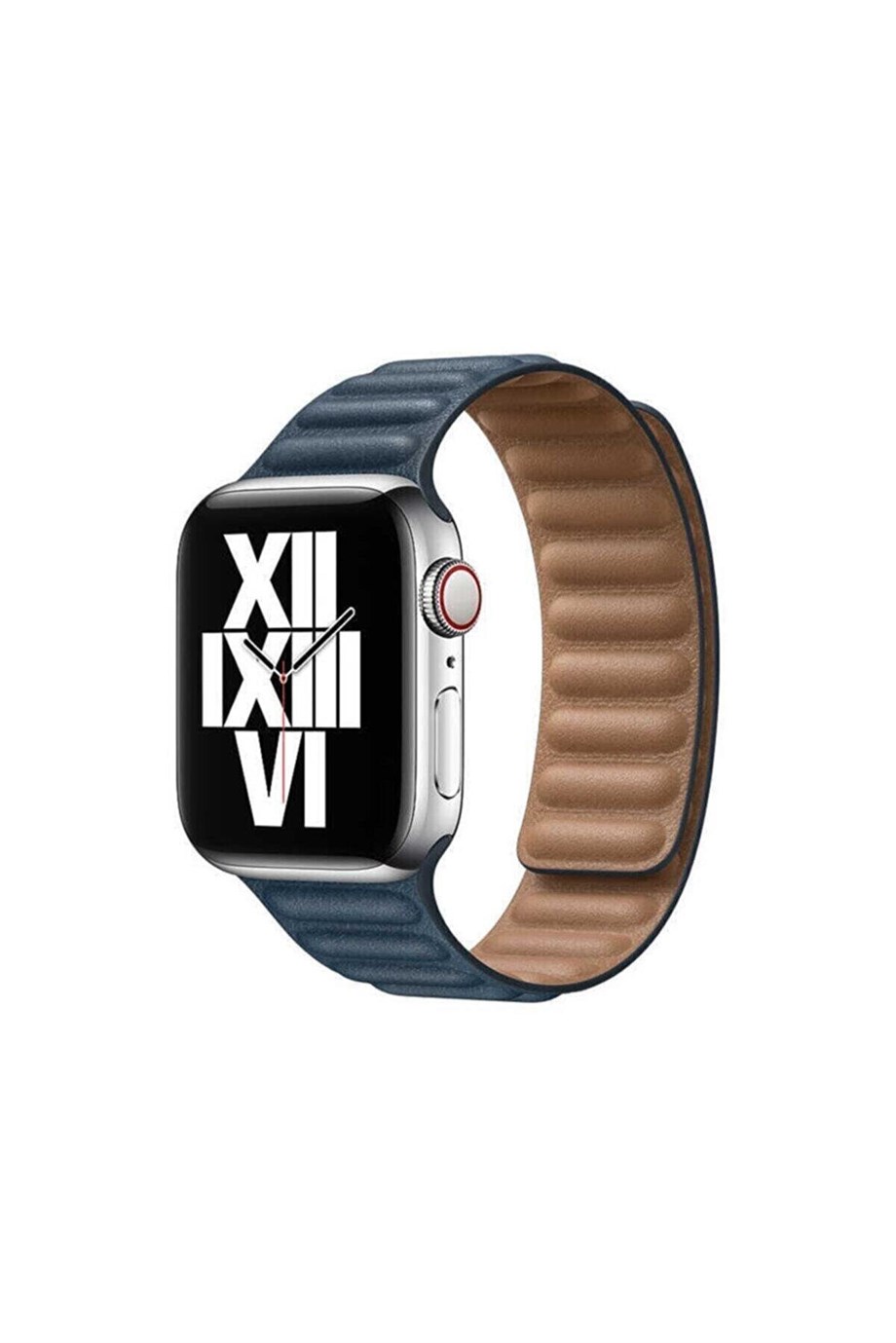 Baklalı Deri Saat Kordonu Apple Watch 38/41 mm