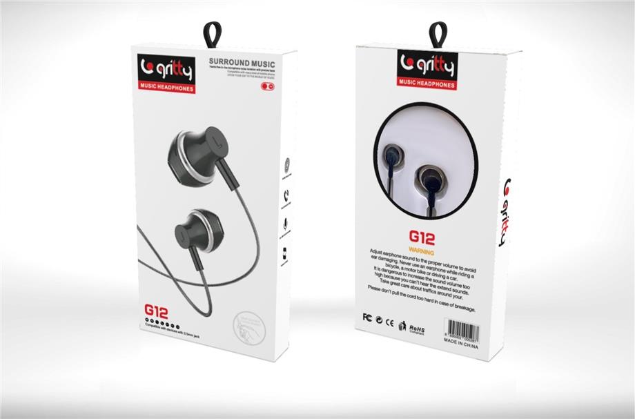 Gritty G12 Kulaklık Beyaz