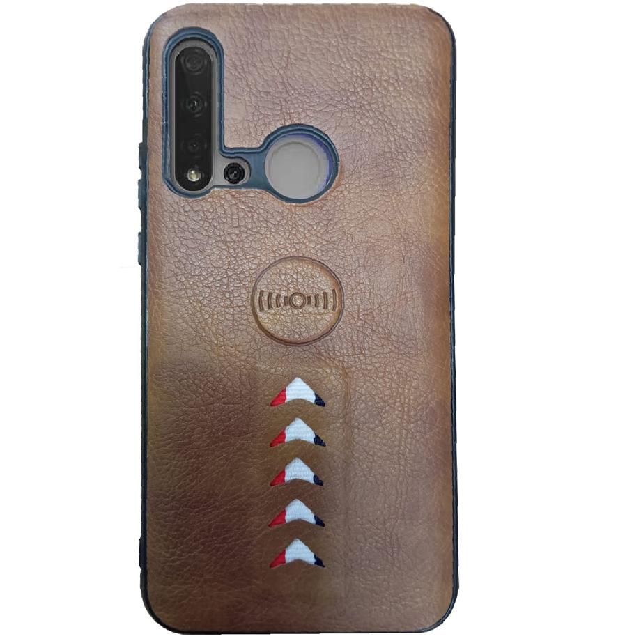 Huawei Nova 5i Kılıf Loop Deri Silikon