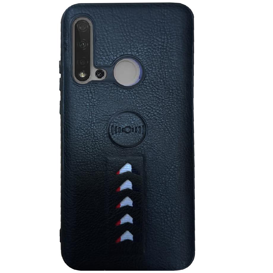 Huawei Nova 5i Kılıf Loop Deri Silikon
