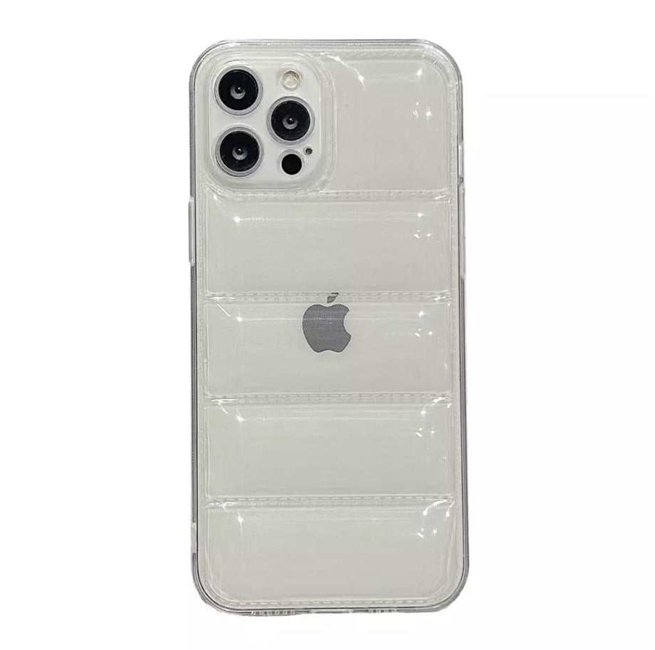 İphone 12 Pro Max Şefaf Puffer Telefon Kılıfı
