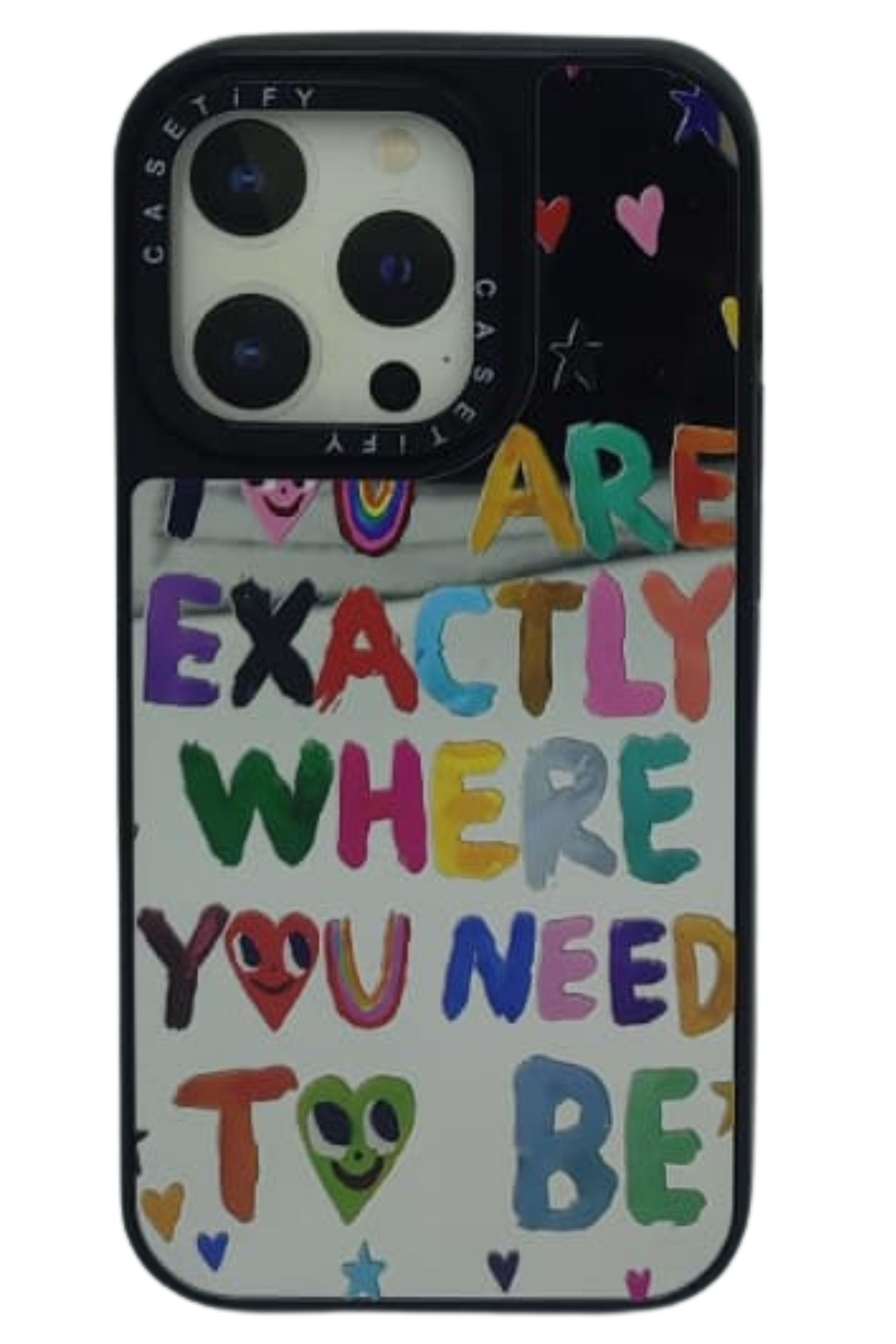 İphone 14 Pro Baskılı Aynalı Kılıf