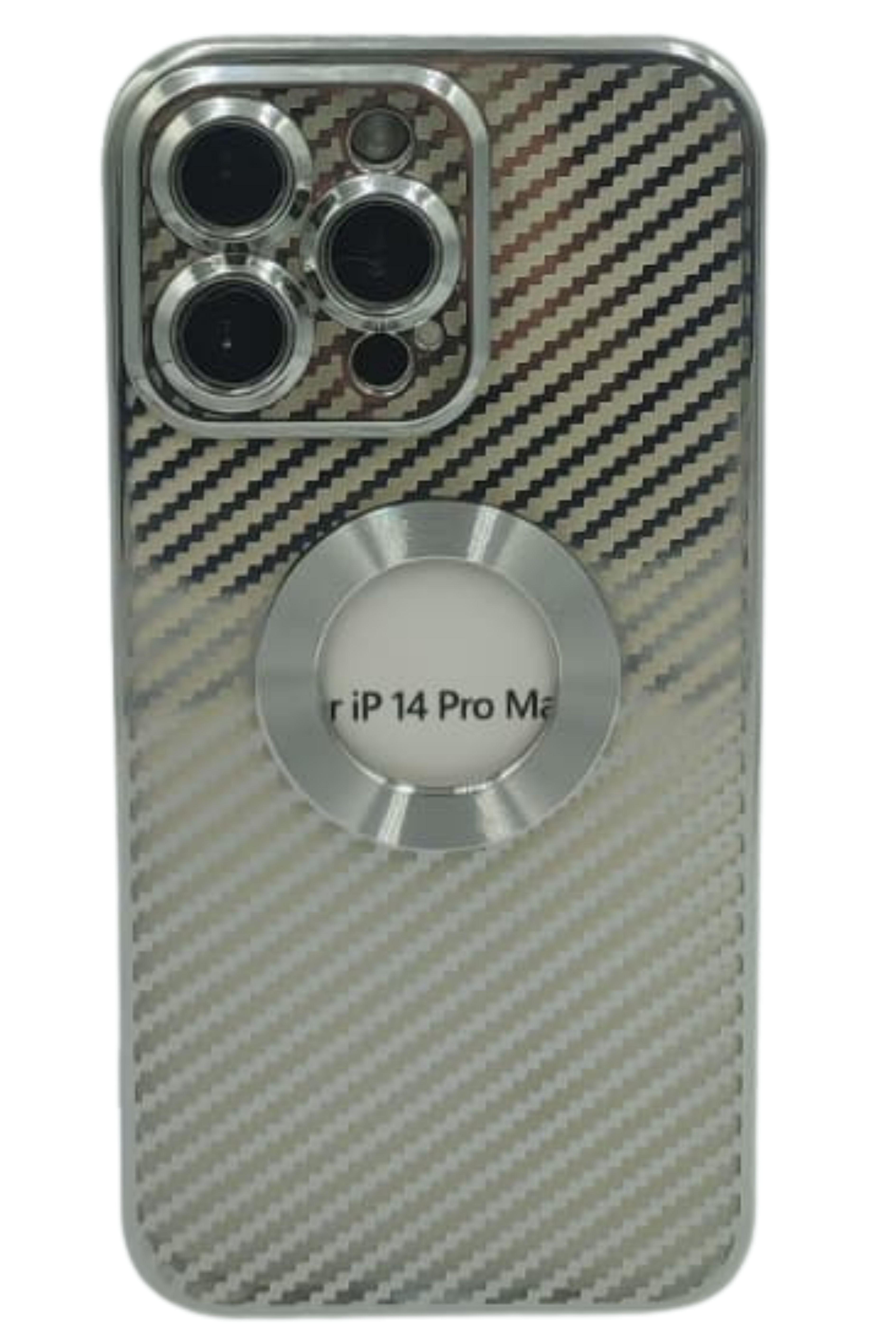 iPhone 14 Pro Max Carbon Clear Kılıf