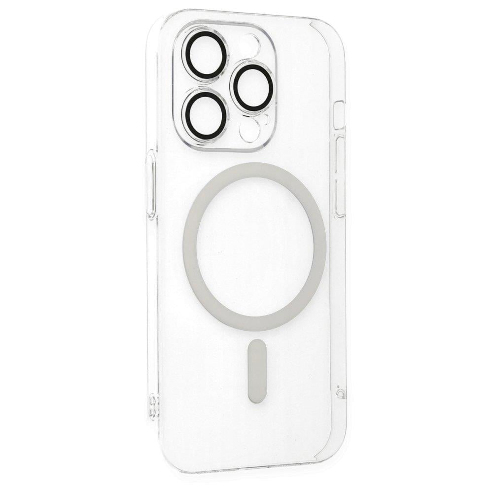 İphone 15 Pro  PS Lens Magsafe Clear Kılıf