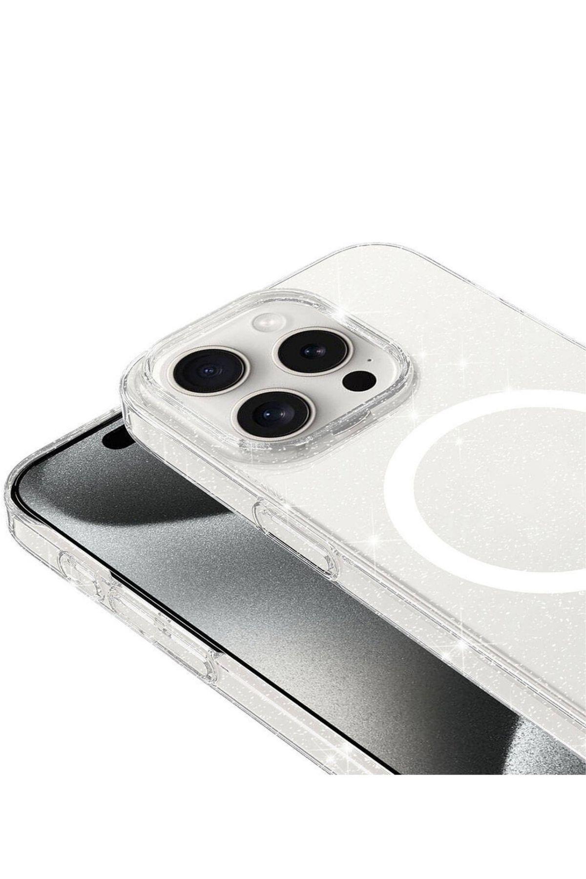 iPhone 16 Pro Glıtter Wıth Magsafe Kılıf