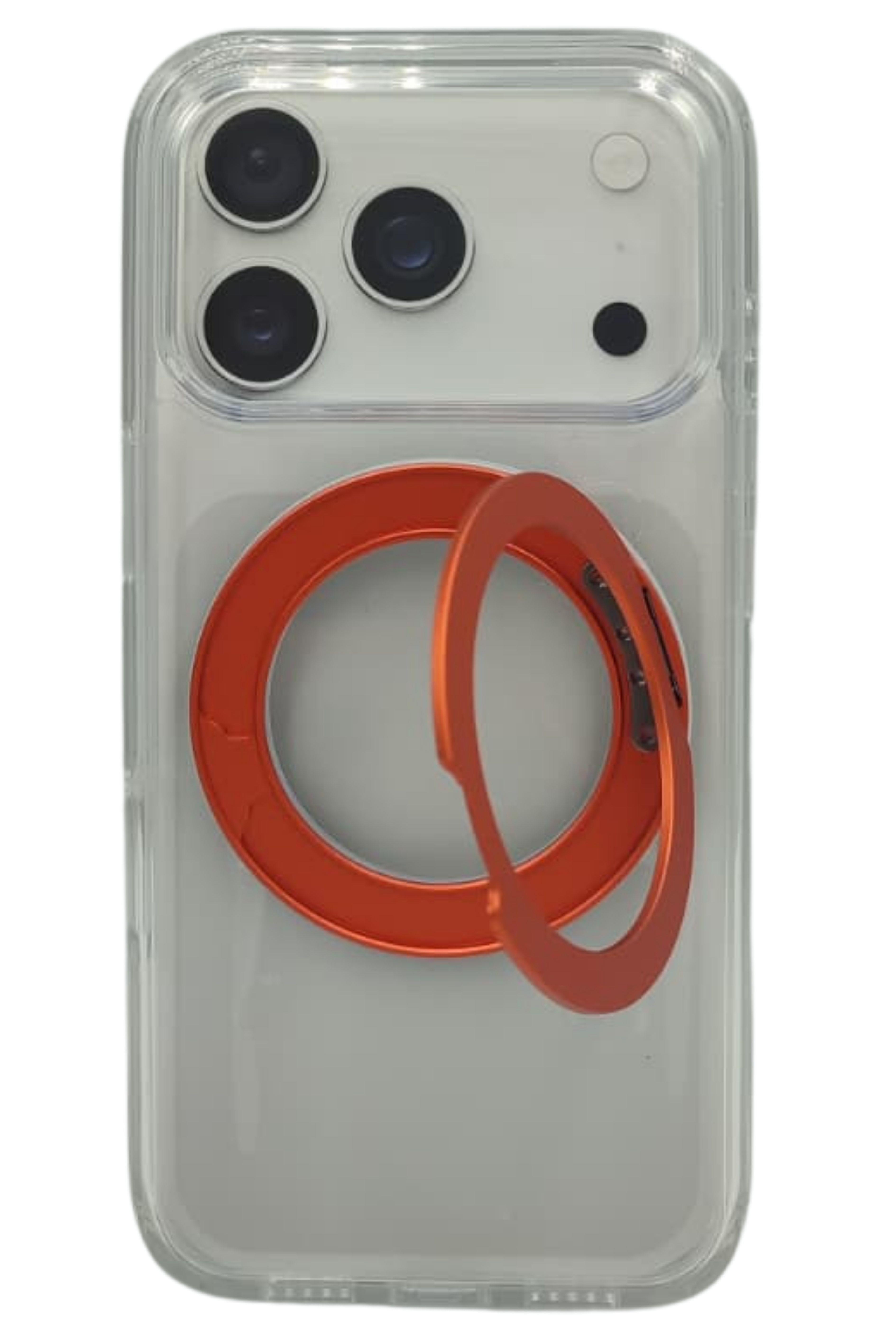 iPhone 17 Pro Clear Stantlı Telefon Kılıfı