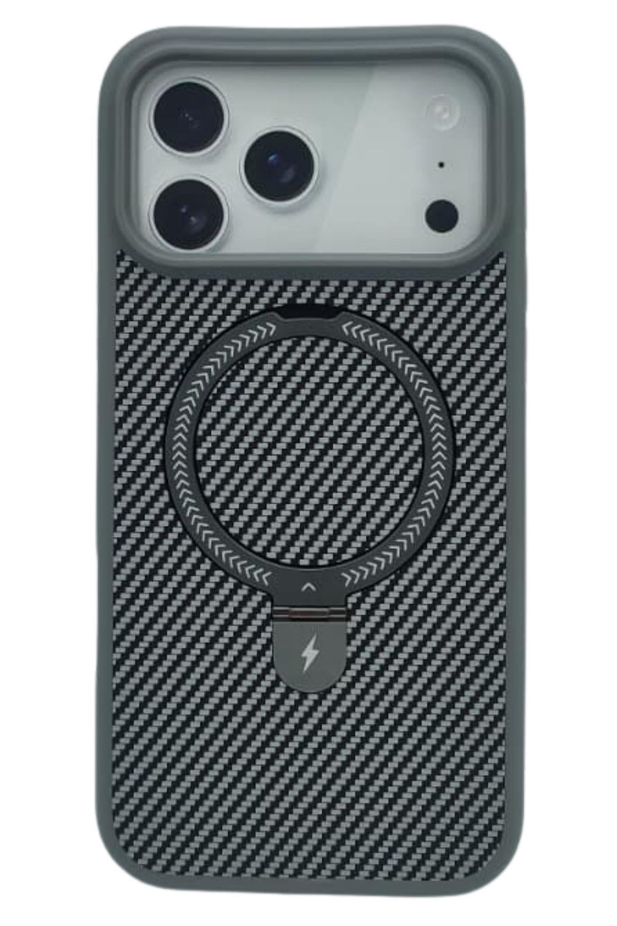 İphone 17 Pro Max Carbon Fıber Kılıf