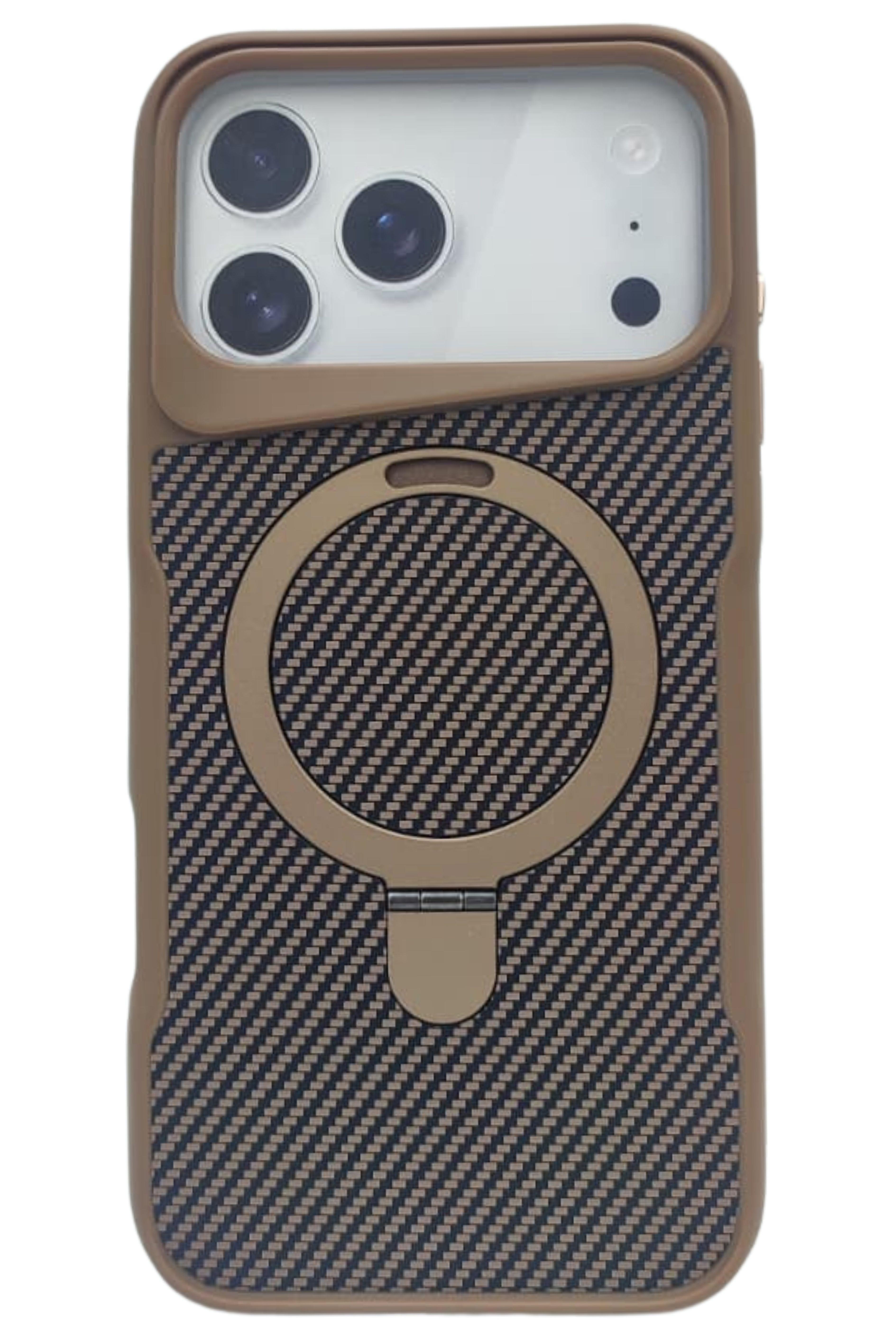 İphone 17 Pro Max Elegant Carbon Kılıf