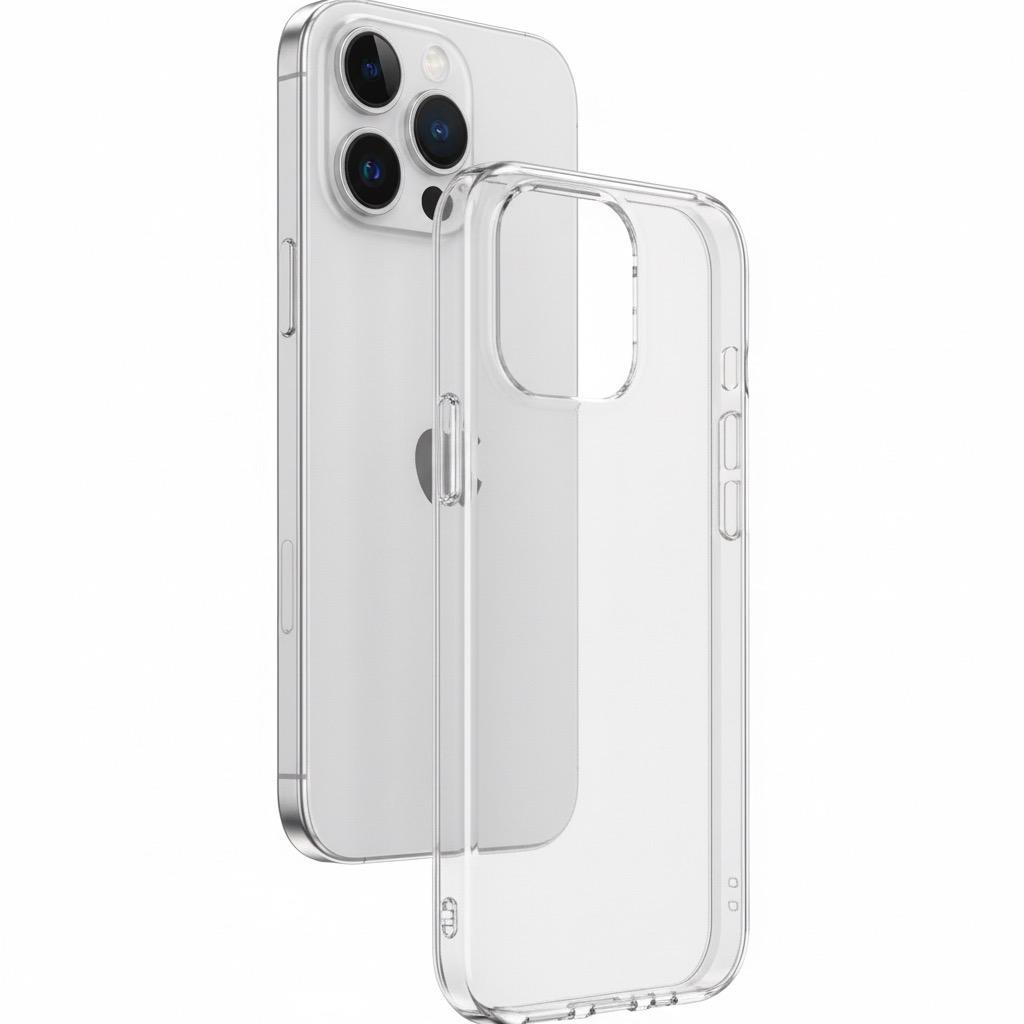 İphone 17 Pro Max Şeffaf Kılıf