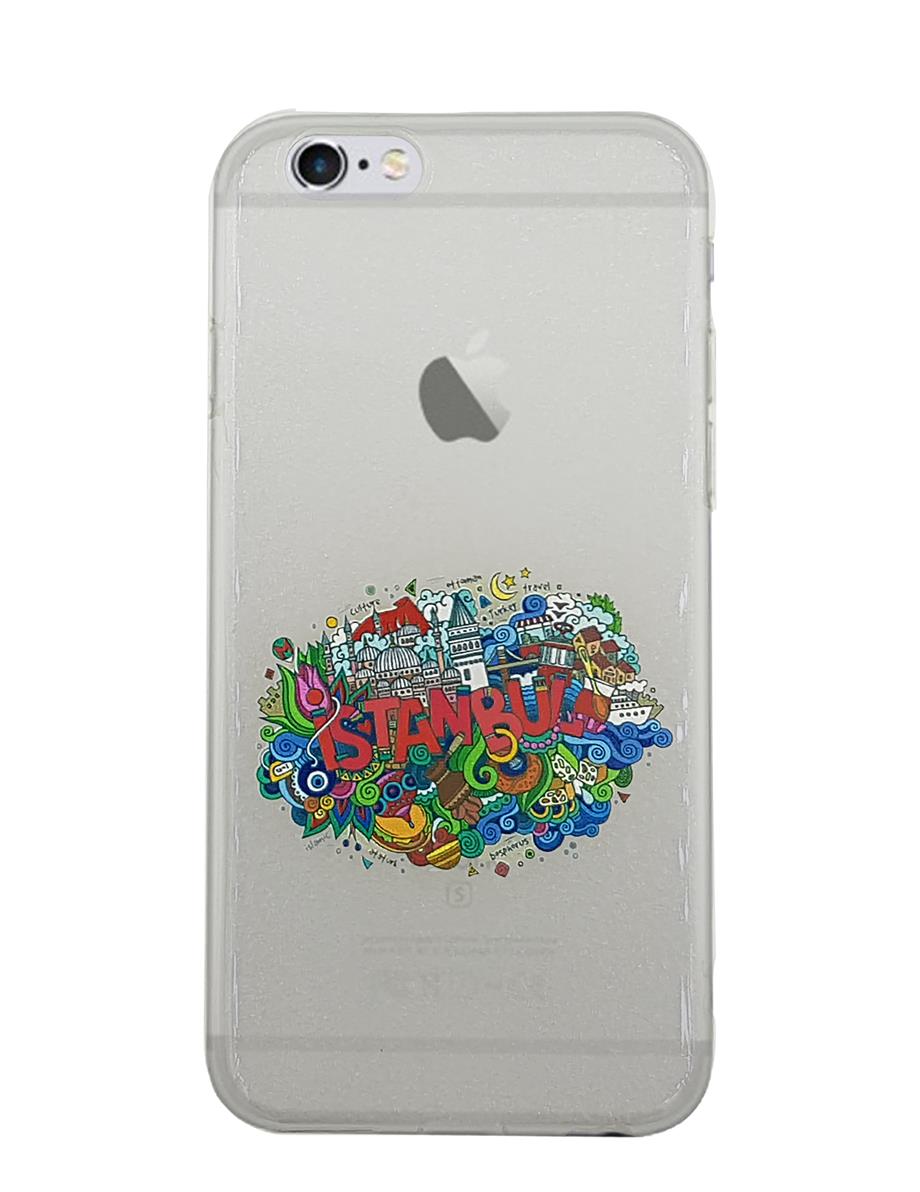İphone 6 Şefaf Baskılı Kılıf