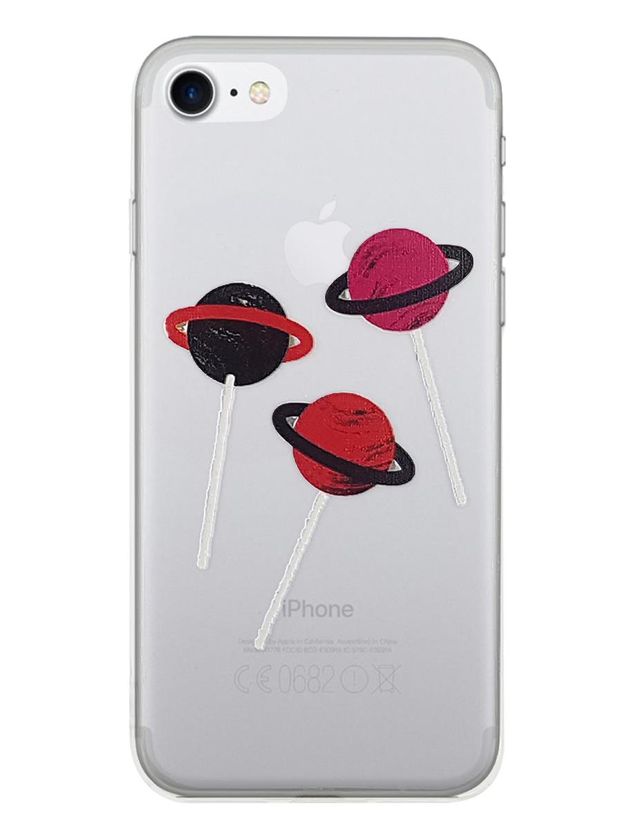 İphone 7 Şeffaf Baskılı Kılıf