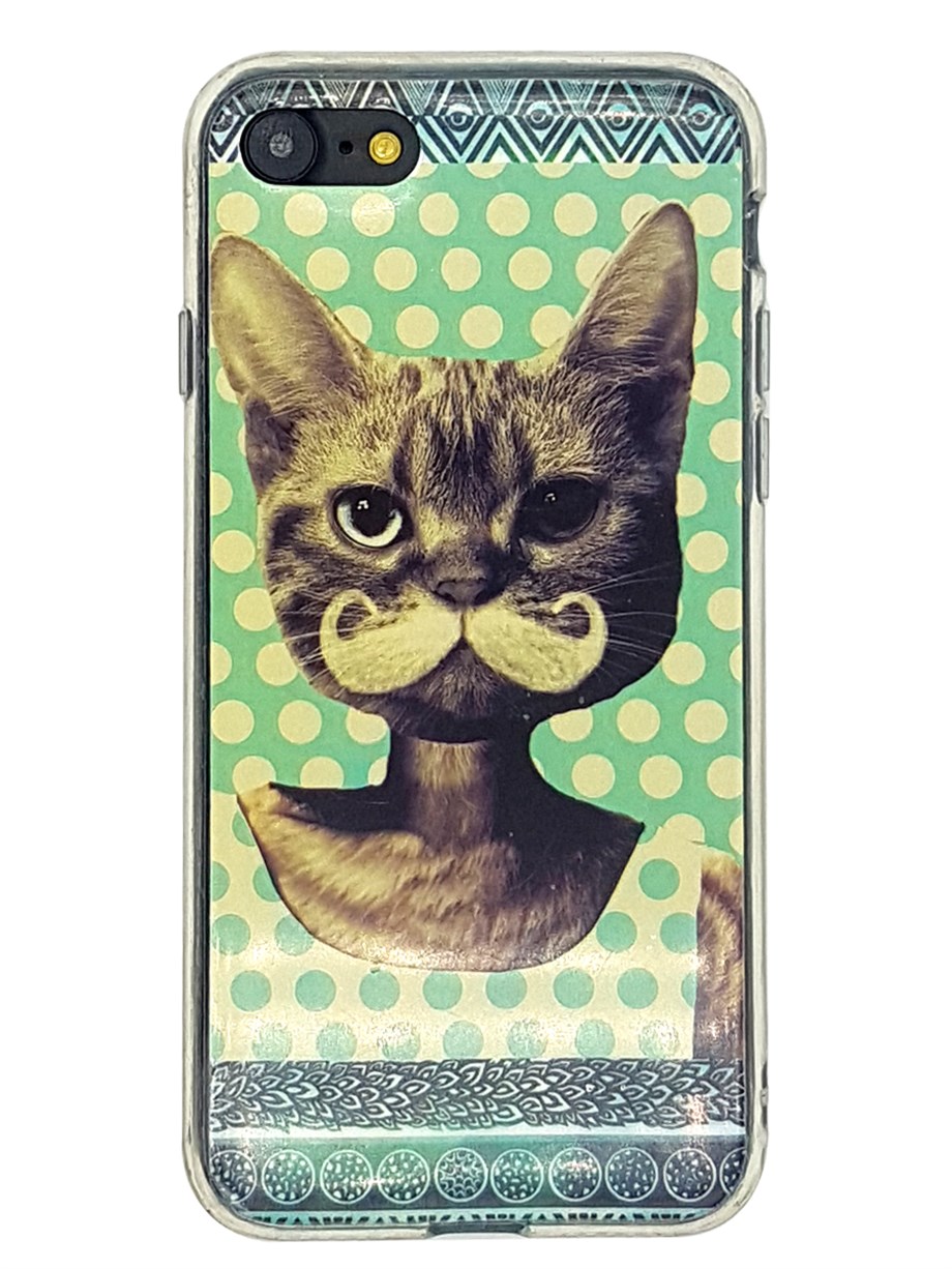 İphone 7 Şeffaf Baskılı Kılıf