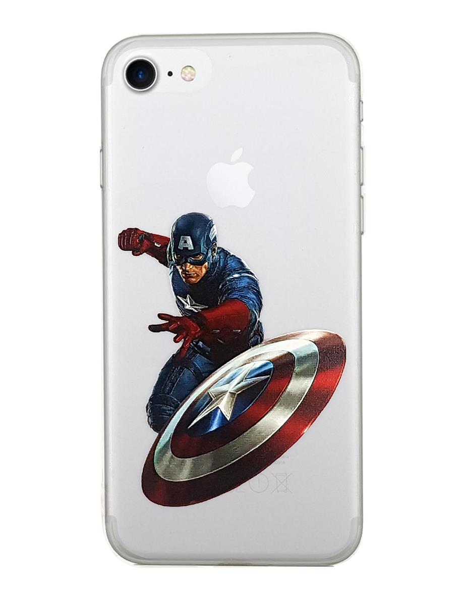 İphone 7 Şeffaf Baskılı Kılıf