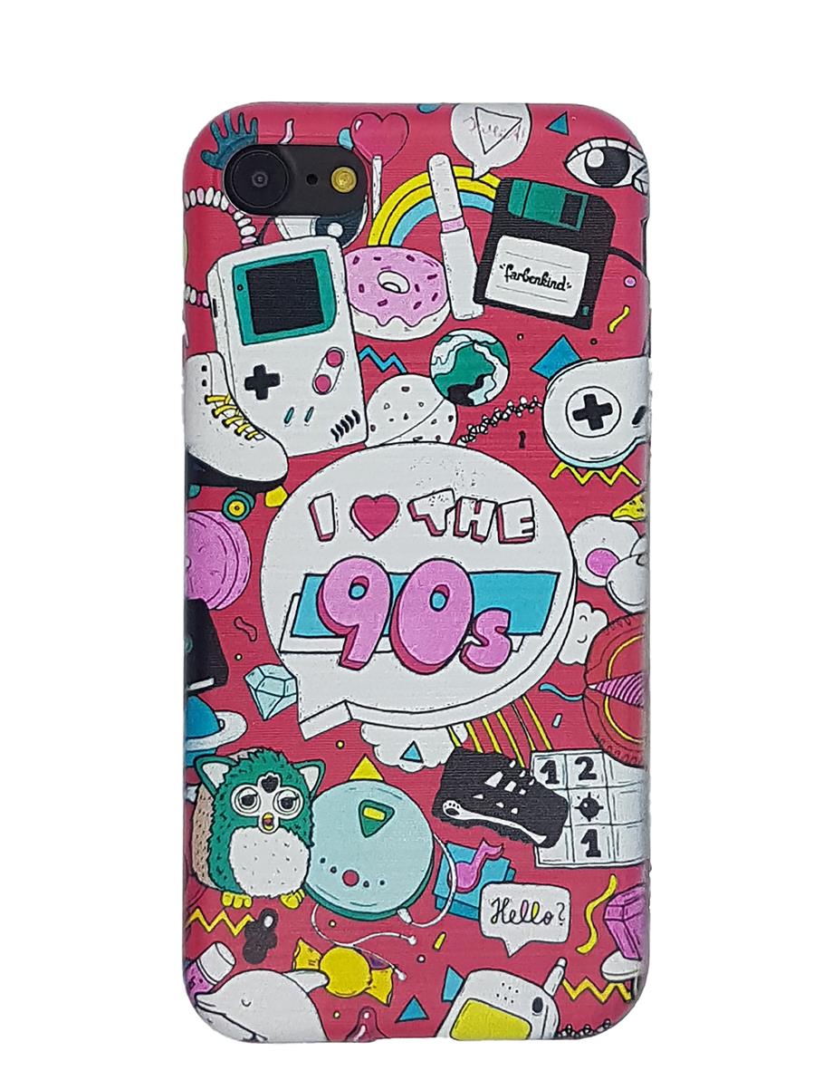 İphone 7 Şeffaf Baskılı Kılıf