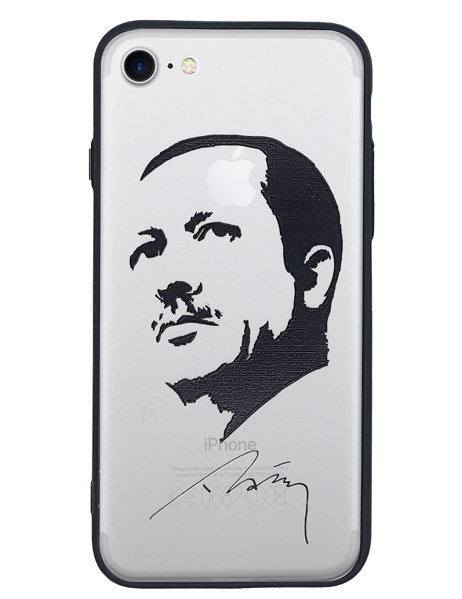 İphone 7 Şeffaf Baskılı Kılıf