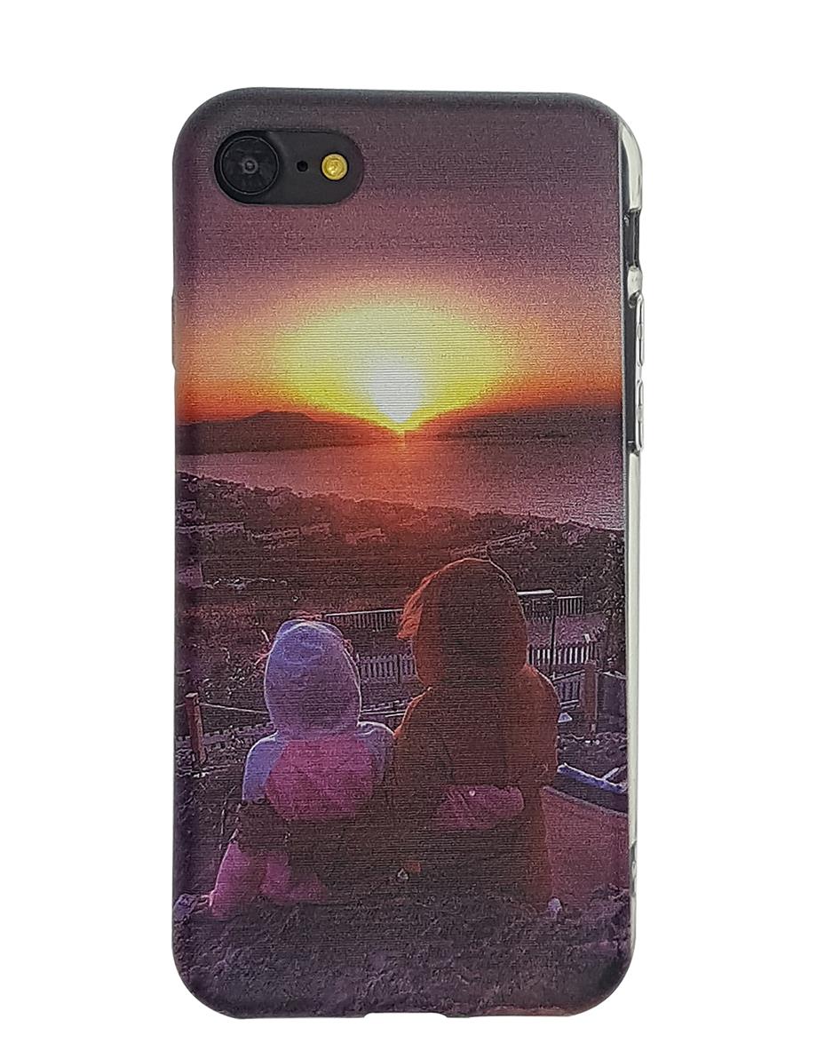 İphone 7 Şeffaf Baskılı Kılıf