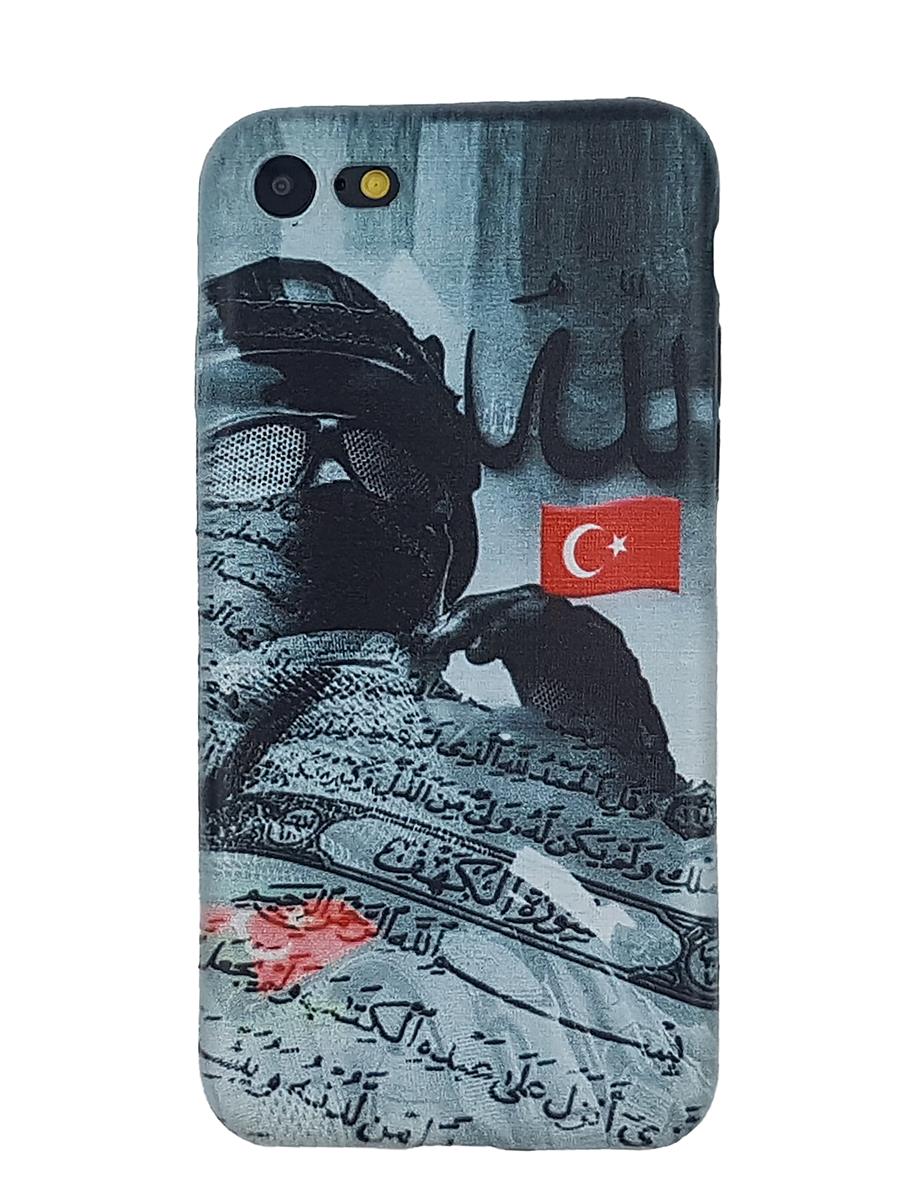 İphone 7 Şeffaf Baskılı Kılıf