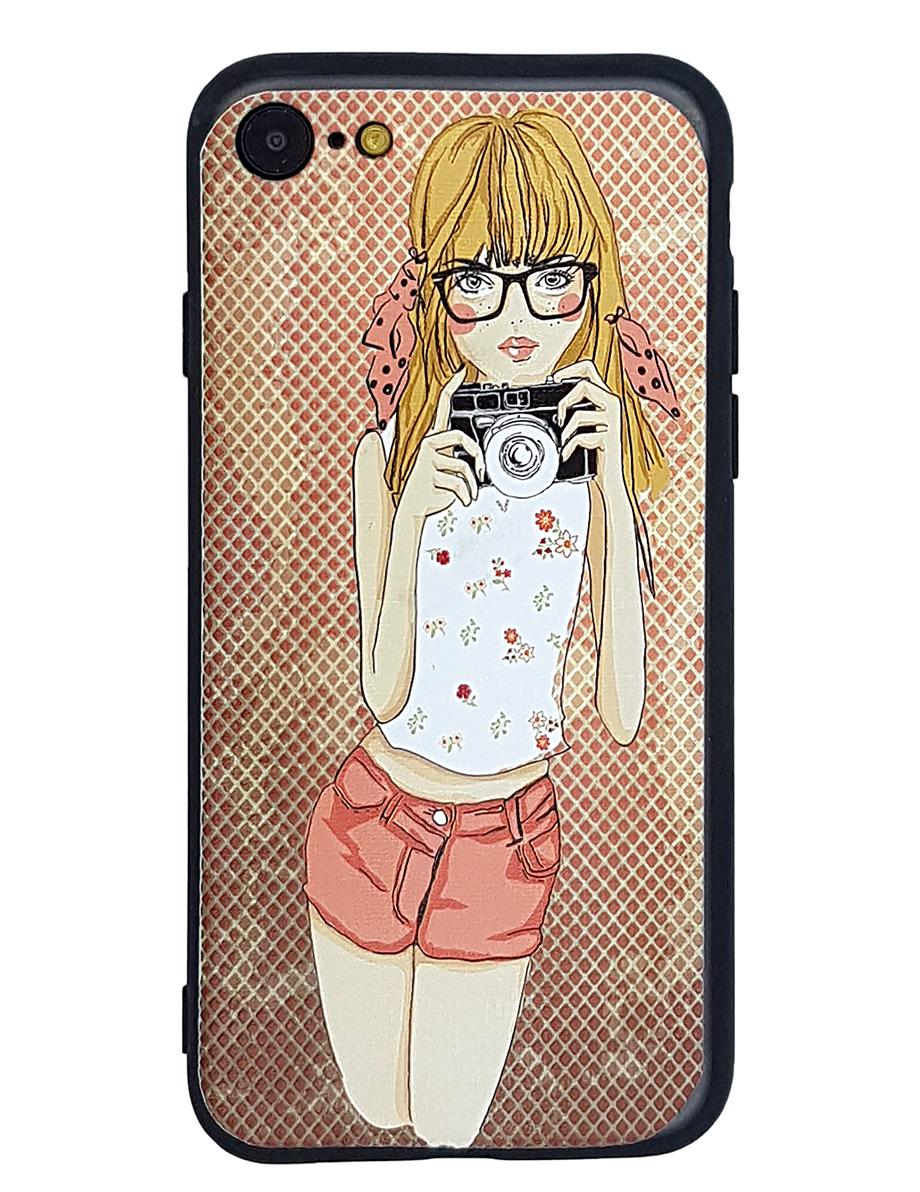 İphone 7 Şeffaf Baskılı Kılıf