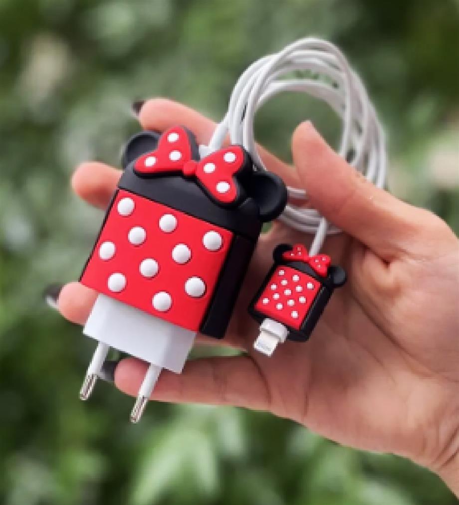 Karakter Sevimli Kablo Koruma Seti